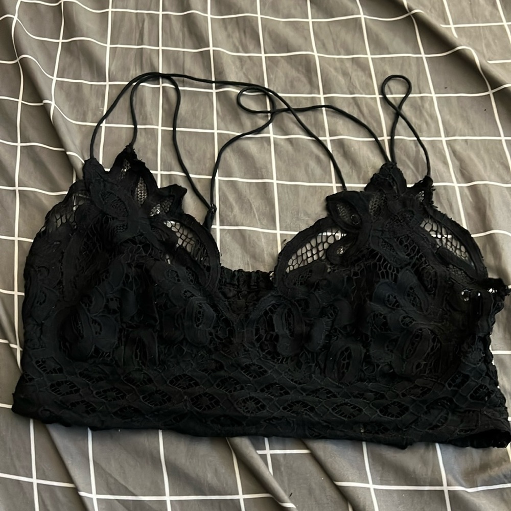 Free People lace cami bra